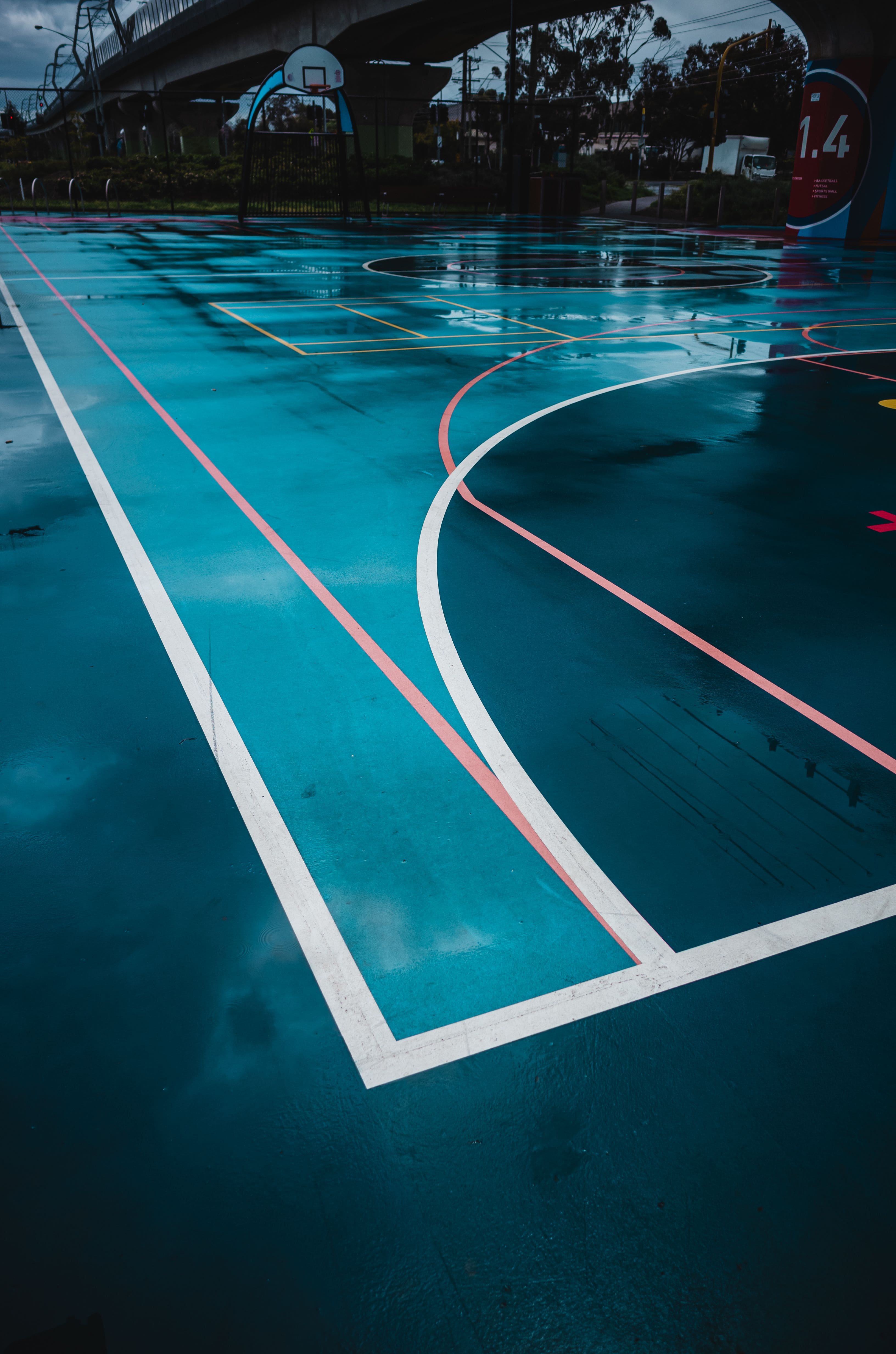 Acrylic basketball court Roorkee